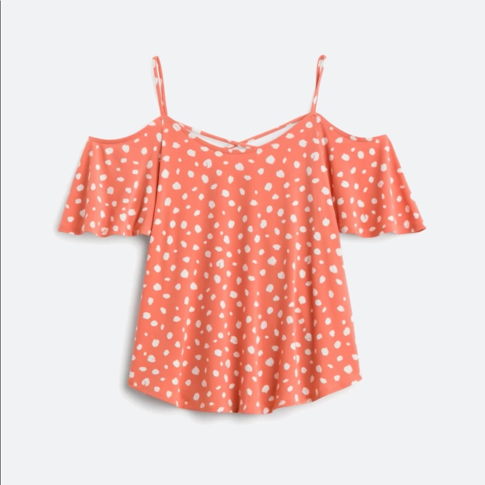 Kaileigh - Valette Back Detail Cold Shoulder Knit Top